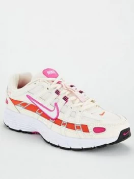 image of Nike P-6000 Essential - Ivory/Pink