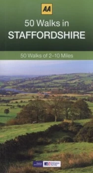 Image of 50 Walks in Staffordshire by Paul Grogan Book