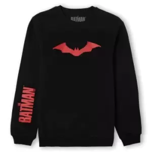 image of The Batman Bat Symbol Sweatshirt - Black - L