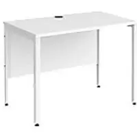 image of Dams International Desk MB610WHWH 1,000 x 600 x 725 mm