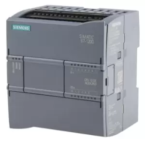 Image of Siemens S7-1200 PLC CPU - 8 (Digital Input, 2 switch as Analogue Input) Inputs, 6 (Digital Output, Relay Output)