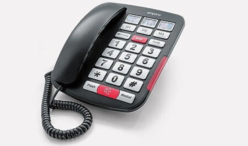 Image of Emporia Emporia AMPLI40 telephone Black AMPLI40