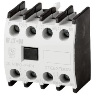 Image of Eaton DILM150-XHI22 Auxiliary switch 2 breakers, 2 makers pluggable