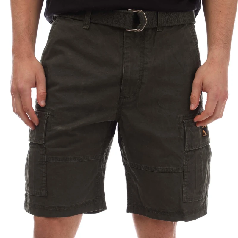 Image of Superdry Vintage Heavy Cargo Shorts Olive male 28 inch