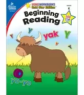 Image of carson dellosa beginning reading workbookkindergarten early reader phonics