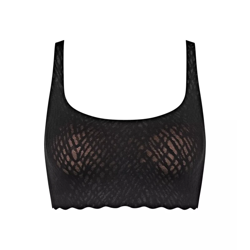 Image of Sloggi Zero Feel Bliss Bralette Black Women XS;S;M;L;XL;XXL