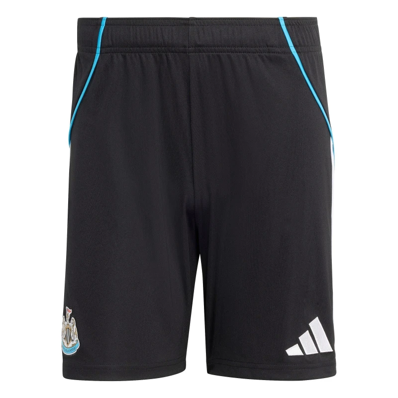 Image of adidas Newcastle United Home Shorts 2025 2026 Adults Black/White male M