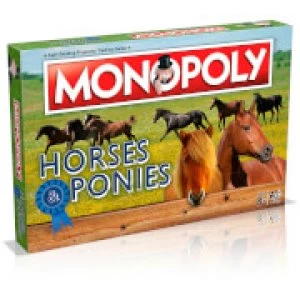 Image of Monopoly Board Game - Horses and Ponies Edition