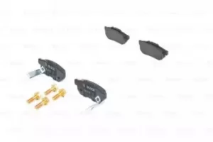 Image of Bosch 0986494392 BP1315 Brake Pad Set Disc Brake Rear Axle