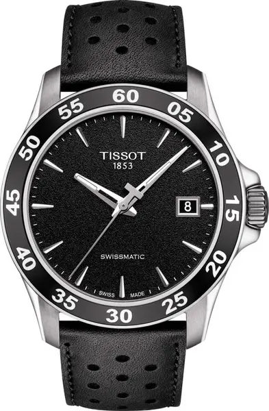 image of Tissot Watch V8 Swissmatic Mens - Black TS-947