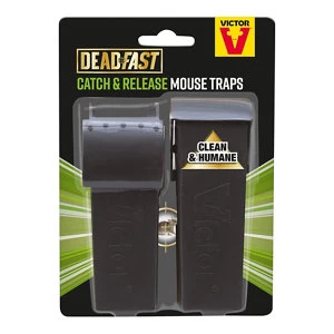 image of Deadfast Mouse Live catch Bait station Pack of 2