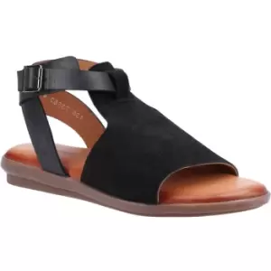 image of Hush Puppies Womens Kristie Leather Summer Sandals UK Size 5 (EU 38)