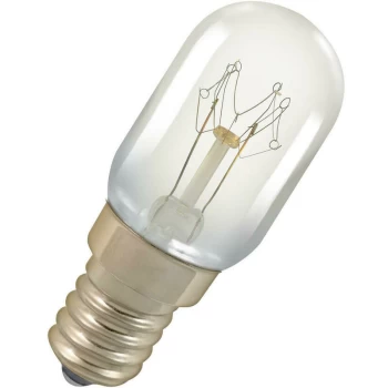 image of Crompton - Lamps 25W 22x56mm Microwave SES-E14 2800K Warm White Clear 140lm SES Small Screw E14 Incandescent Light Bulb