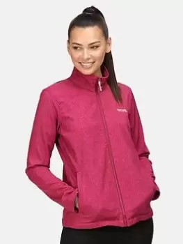 image of Regatta Connie Softshell Jacket - Red, Size 14, Women