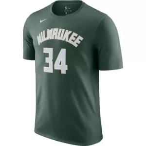 Image of Nike NBA N & N T Shirt Mens - Green