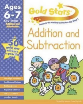 Image of Gold Stars Ks1 Addition and Subtraction Workbook Age 6-8 Paperback