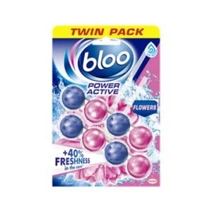 image of Bloo Power Active Fresh Flowers Rim Block 2 pack