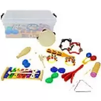 image of A-Star Percussion Set AP0027 Multicolour Pre-School 16 Player