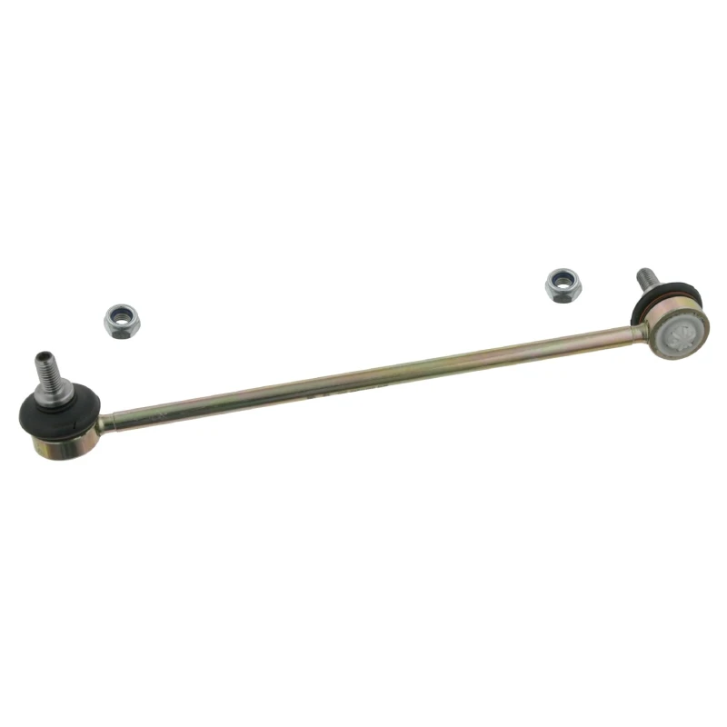Image of FEBI BILSTEIN 26633 Anti-roll bar link OE Turbo NEW, Front Axle Left, with nuts Link Stabiliser (3229)