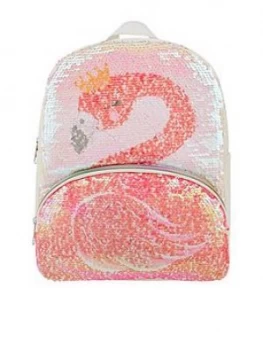 image of Monsoon Girls Amazing Reversible Flamingo Backpack - Multi