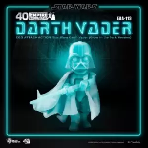 Image of Star Wars Egg Attack Action Figure Darth Vader Glow In The Dark Ver. 16 cm