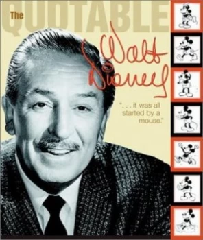 Image of The Quotable Walt Disney by Dave Smih Paperback