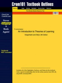 Image of Introduction to Theories of Learning by 6th Edition Hergenhahn and Olson Paperback