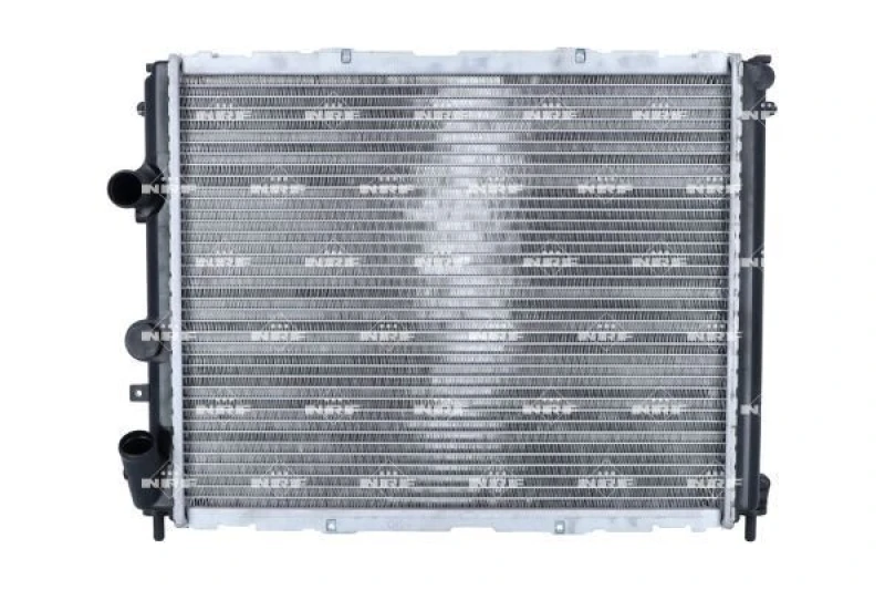 Image of NRF 53209 Engine radiator EASY FIT Brazed cooling fins, Aluminium, with mounting parts Aluminium Radiator,engine cooling (470)