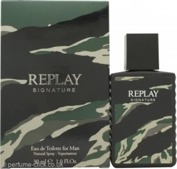 image of Replay Signature For Him Eau de Toilette For Him 30ml