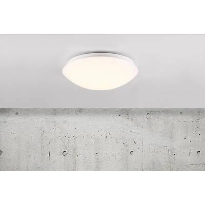 Image of Nordlux Nordlux 45356001 Ask Outdoor ceiling light LED (monochrome) 12 W White 45356001