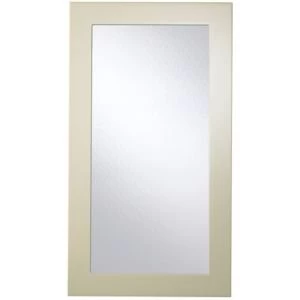 image of Cooke Lewis Raffello High Gloss Cream Tall glazed door W500mm