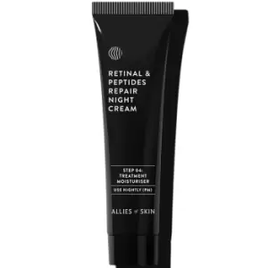 Image of Allies of Skin Deluxe Retinal and Peptides Repair Night Cream 12ml
