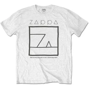 Image of Frank Zappa - Drowning Witch Unisex Medium T-Shirt - White
