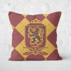 Image of Harry Potter Gryffindor Square Cushion - 50x50cm - Soft Touch