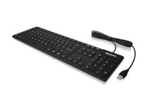 image of ICY BOX KeySonic KSK-8030IN - Standard - USB - Membrane - QWERTY -...