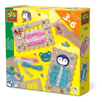 Image of SES CREATIVE Childrens I Learn to Weave , Unisex, Three to Six Years, Multi-colour (14643)