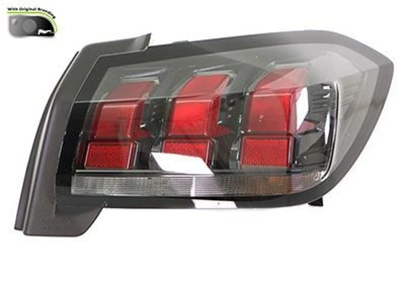 Image of VAN WEZEL Rear light VAN WEZEL 4043922V