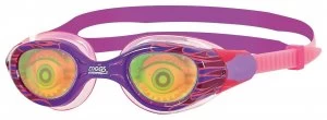 Image of Zoggs Sea Demon Hologram Goggles Pink.