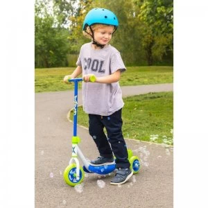 image of Xootz Bubble Scooter - Green and Blue