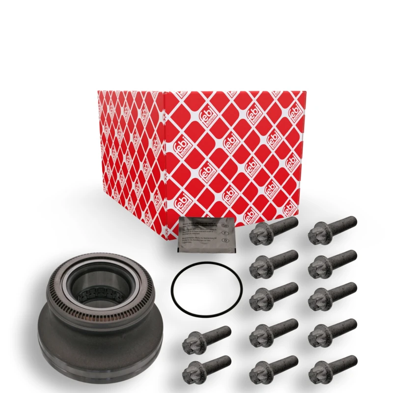 Image of FEBI BILSTEIN 35287 Wheel bearing kit Front Axle, with wheel bearing Wheel Bearing Kit (654)