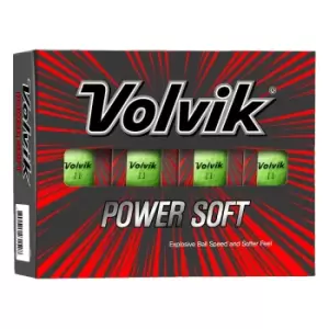 image of Volvik PowerSoft Golf Balls (dz) Green