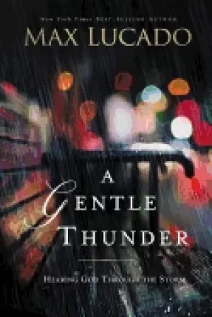 Image of gentle thunder hearing god through the storm