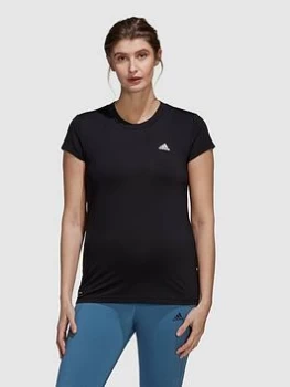 Image of adidas Maternity Tee - Black Size XL Women