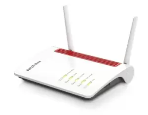 image of FRITZ!Box 6850 LTE - WiFi 5 (802.11ac) - Dual Band (2.4 GHz / 5 GHz) - Ethernet LAN - 3G - White - Tabletop Router