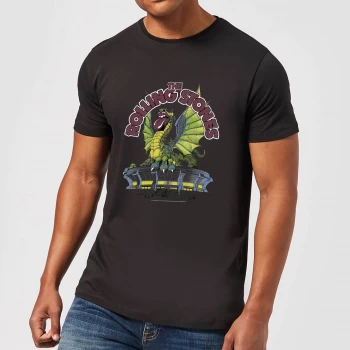 Image of Rolling Stones Dragon Tongue Mens T-Shirt - Black - 3XL - Black
