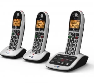 image of BT 4600 Cordless Phone With Answering Machine Triple Handsets