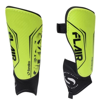 Image of Sondico Flair Ankle Shinguards - Yellow