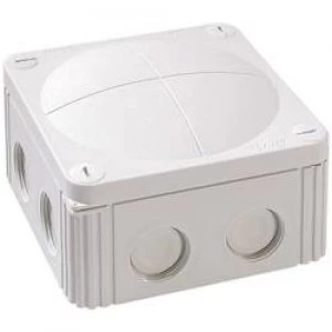 image of Junction box L x W x H 110 x 110 x 66mm Wiska 10060531 Grey