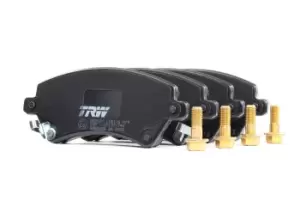 Image of TRW Brake pad set GDB3288 Brake pads,Brake pad set, disc brake TOYOTA,COROLLA (ZZE12_, NDE12_, ZDE12_),COROLLA Kombi (_E12J_, _E12T_)