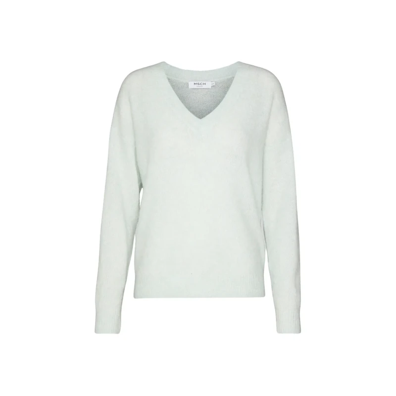 Image of moss copenhagen Womens sweater Moss Copenhagen Lisa Hope Bleu Female XS/S